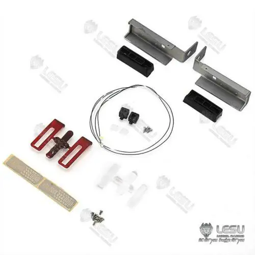 

LESU 1/14 Metal Taillight Base Compatible With DIY Tamiyaya Remote Control Tractor Truck Model Toys Car TH16490