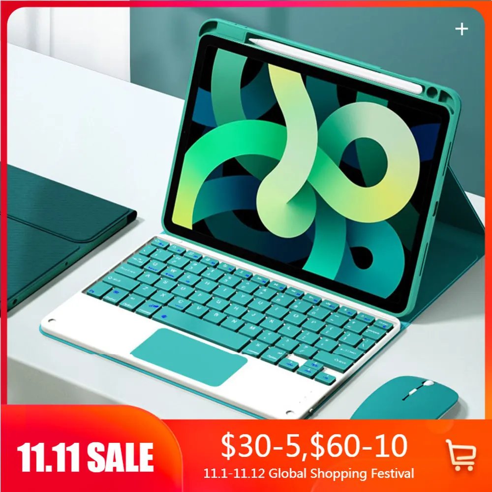 

For iPad Pro 11 2021 Case for funda iPad mini 6 Air 4 Case Air 5 Pro 12.9 12 9 2021 for iPad Generation 10”2 Mini 6 Air 5 Case