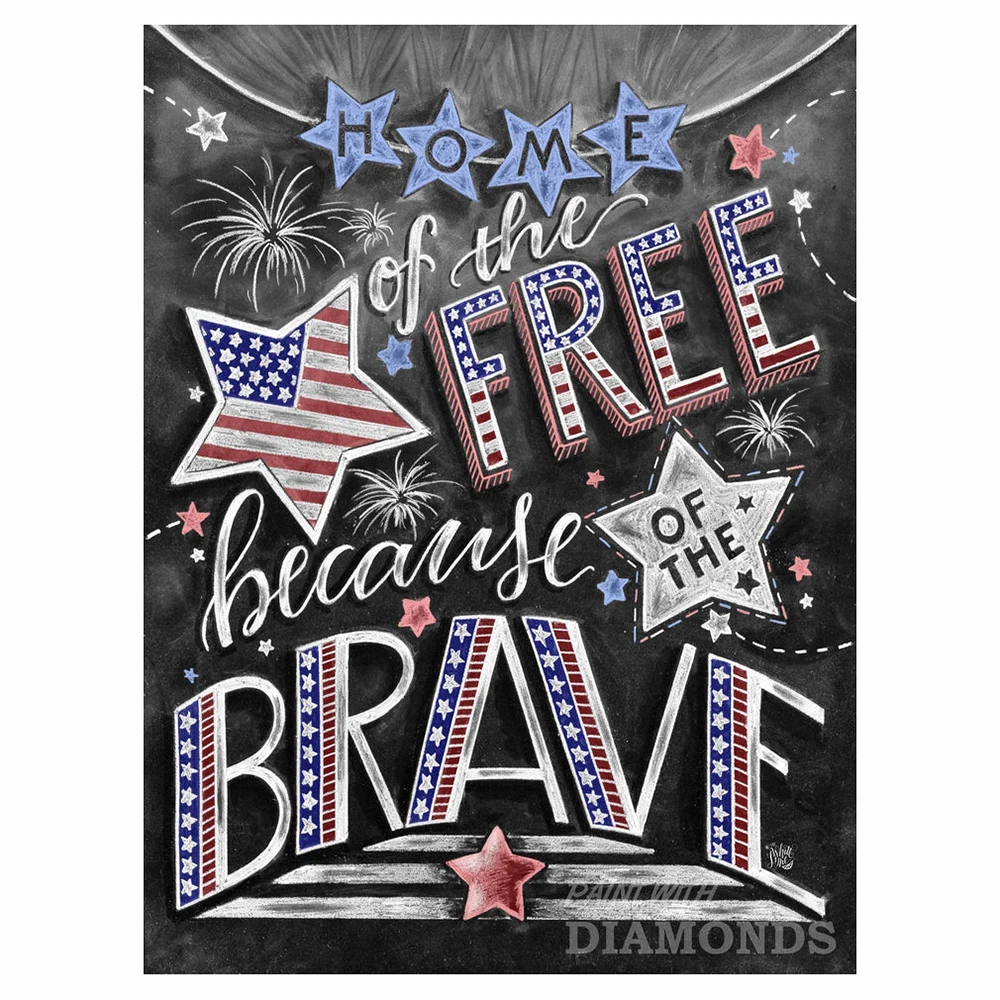 

DIY diamond painting full circle resin freedom home diamond embroidery picture rhinestone home decorative painting gifts