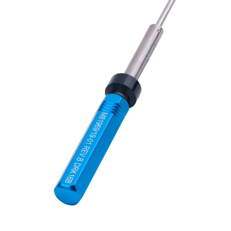 DRK16B blue Extraction/Insertion removal tool for electronic connector removal tweezer M81969/19-01