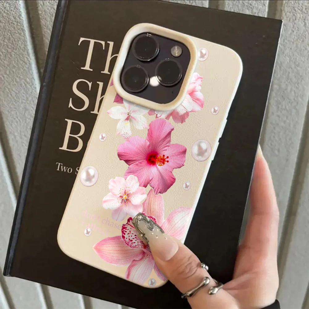 Чехол для телефона Fusang Orchid Pearl для iPhone 17, 16, 15, 14, 13, 12, 11 Pro Max, 17, 16, 15, 14 Pro, 16, 15, 14 Plus, 17 Air, силиконовый матовый чехол (art.: 3920dbdcee00d) - 3920dbdcee00d