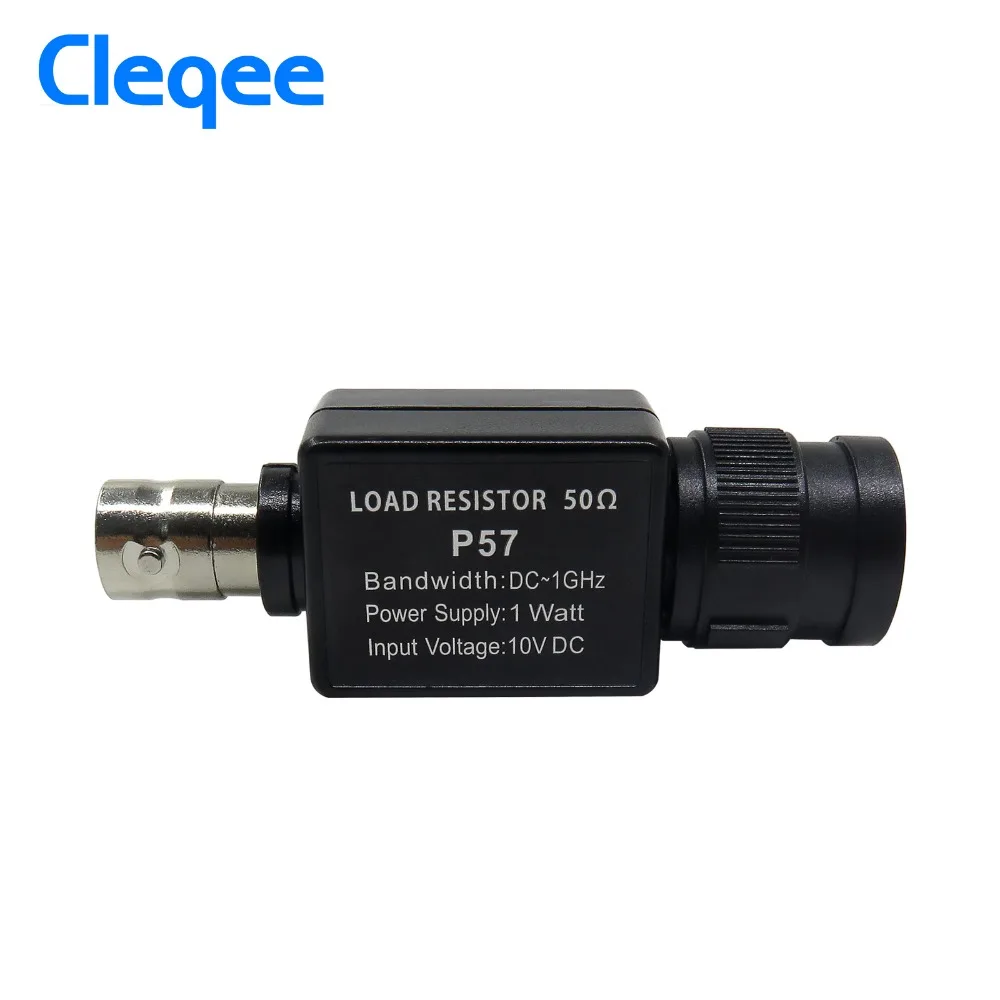 

NEW Cleqee P57 1PCS 50 Ohm Feed Through Terminator BNC Female seat 50KY device Q9 adapter
