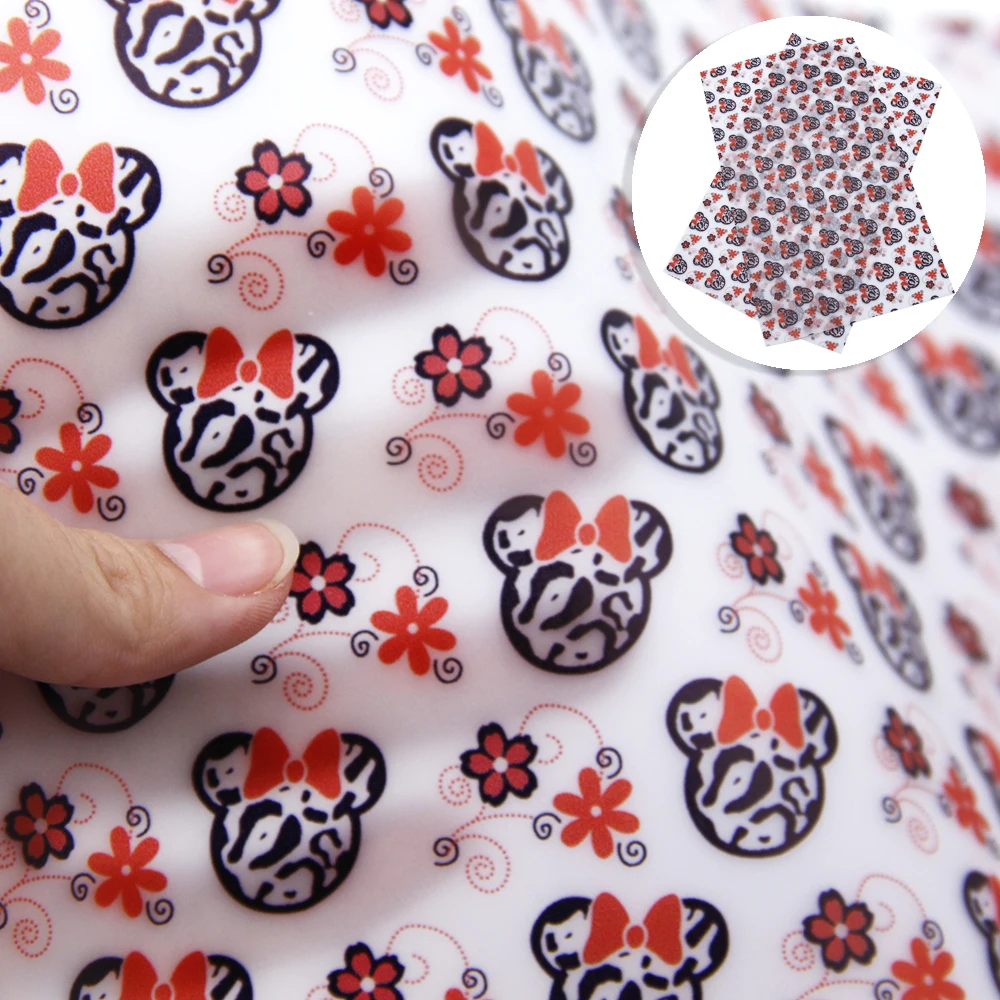 20*33 см мягкий Желейный лист Банни Единорог Фламинго виниловые тканевые листы для