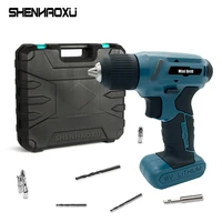 super mini cordless electric screwdriver 8v lithium battery operated type c rechargeable led electric tools set electric drill