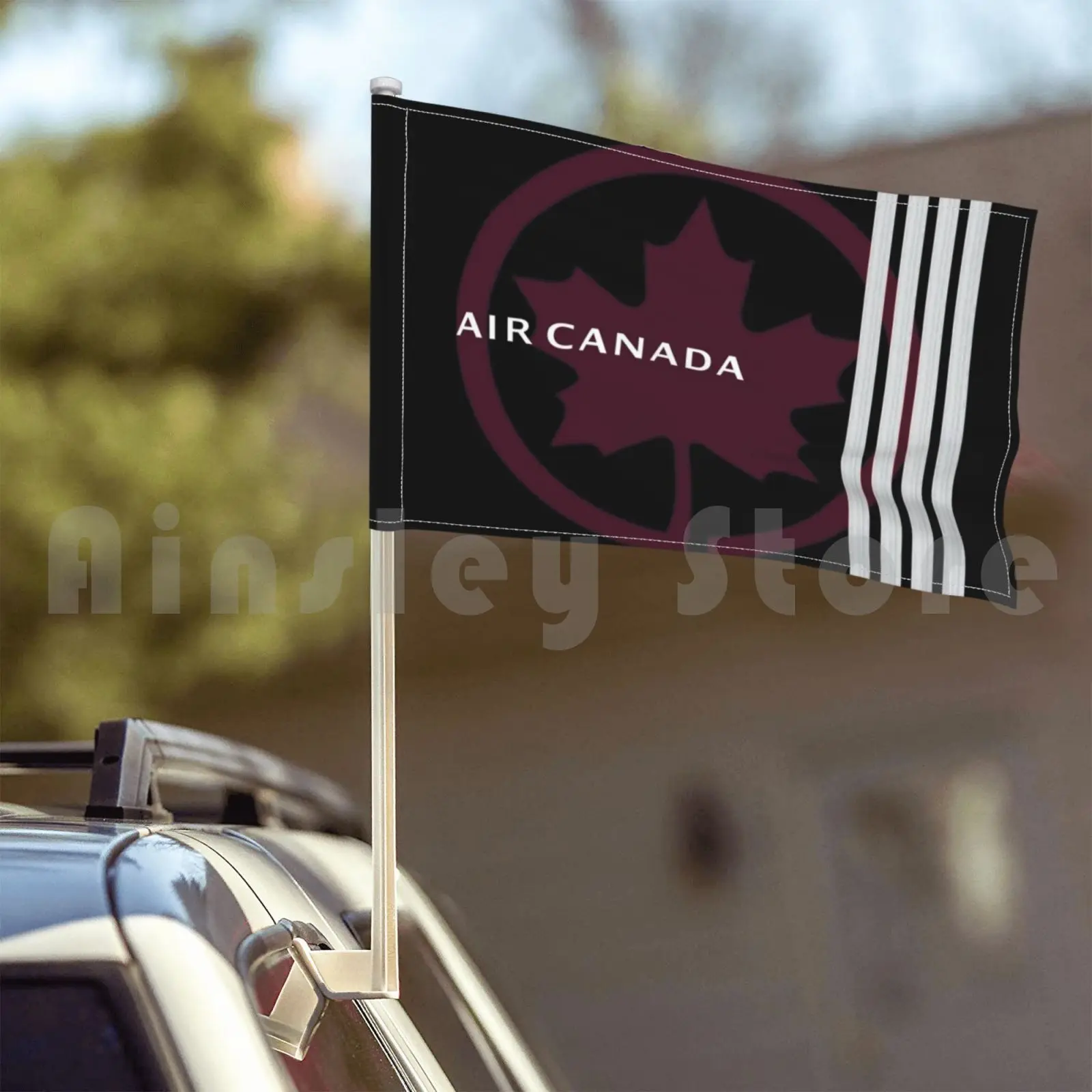 Воздушный и канадский уличный декоративный флаг для автомобиля воздушного