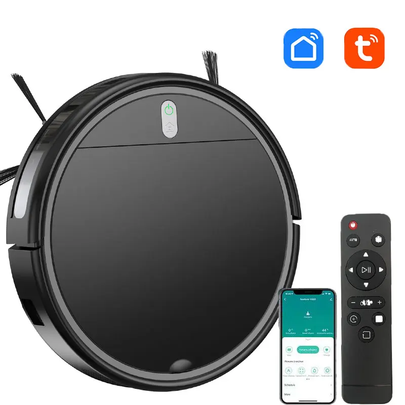 Robot Vacuum Cleaner Mop Wet and Dry 3600PA Smart APP Wireless Navigation Area On Map Washing Sweep Machine Cleaner Robot