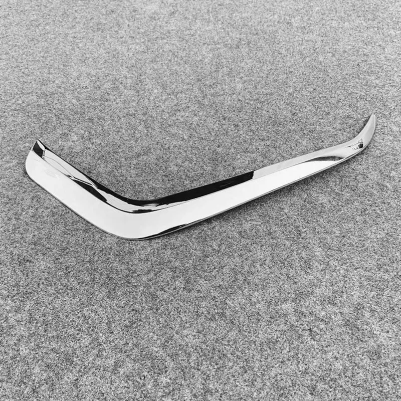 Автомобильная Хромированная передняя противотуманная фара из АБС-пластика