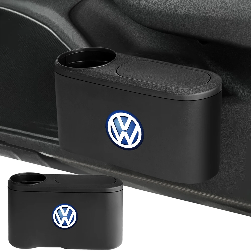 1 шт. автомобильный подвесной мусорный бак с держателем для напитков ABS мусорное