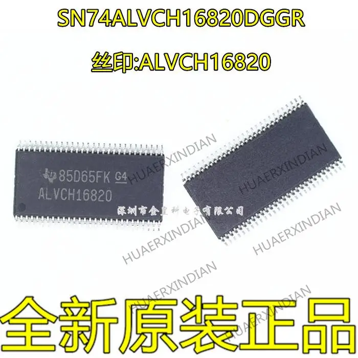 

10 шт. новый оригинальный SN74ALVCH16820DGGR TSSOP56 ALVCH16820 D
