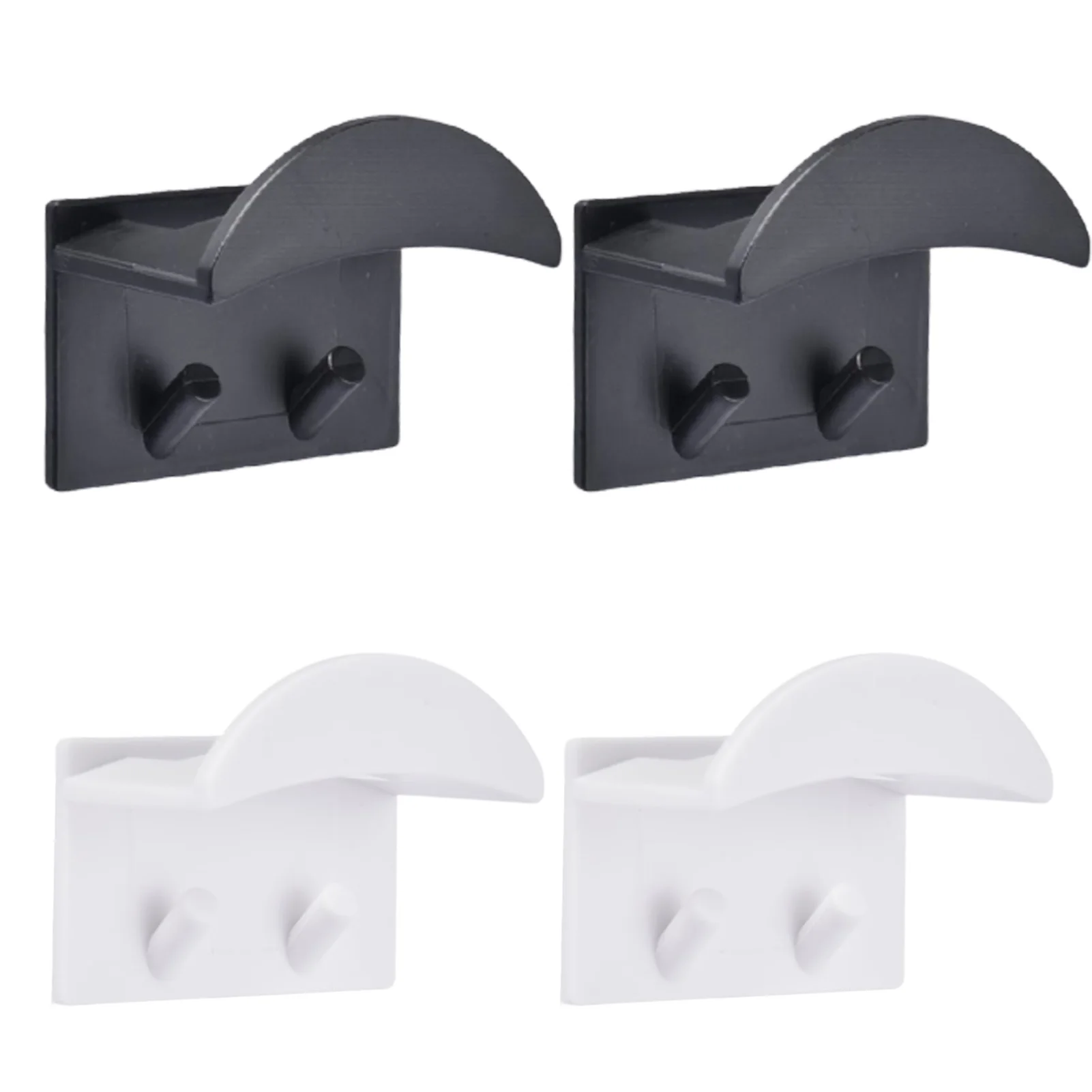 

16pcs Adhesive Hat Hooks No Drilling Baseball Caps Hangers Rack Door Closet Entryway Wall Hanging Organizer For Caps Scarf