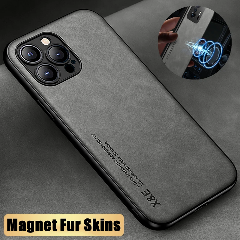 Magnet Case For Apple iPhone 11 12 13 14 Pro Max Mini XR XS Max X 8 7 Plus SE 2020 2022 3 SE3 Shockproof Cover Case Capa Coque