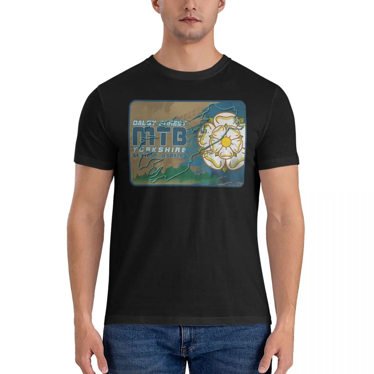 Мужские футболки Dalby Forest Fun из хлопка