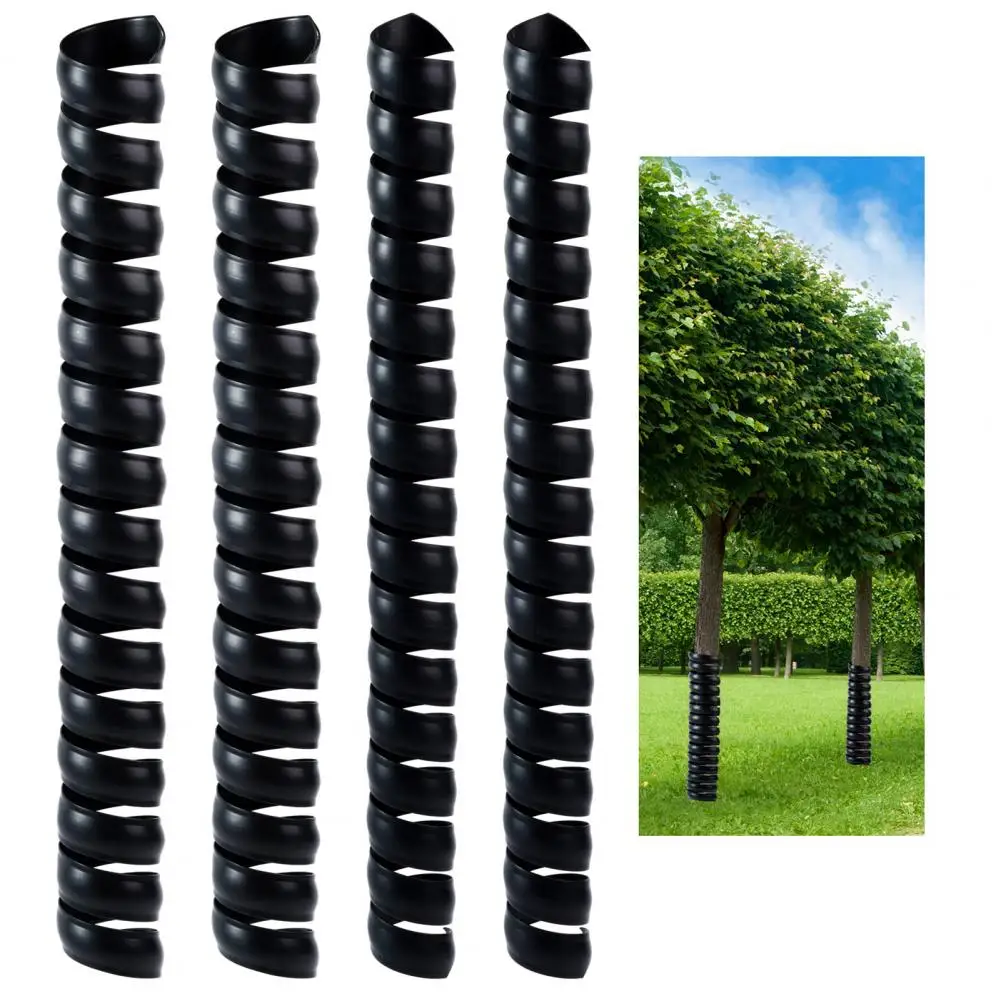 

Easy-to-use Plant Sleeve Plant Protection Sleeve Reusable Plastic Spiral Tree Guards Protect Saplings from Weeds Harsh Weather