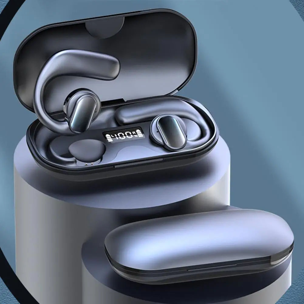 

Useful Wireless Earphone Headset Stereo Surround Anti Dust Automatic Connection Wireless Earphones Running Accessories