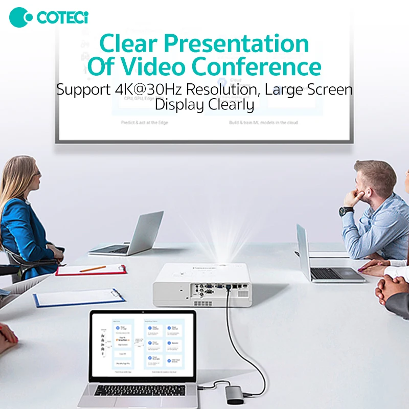 

Coteetci Card Reader Pc Gamer Accessories Usb*3.0 Pd Hdmi Hub Type C Multi Usb Docking Station Switch Usb Adapter Dock Station