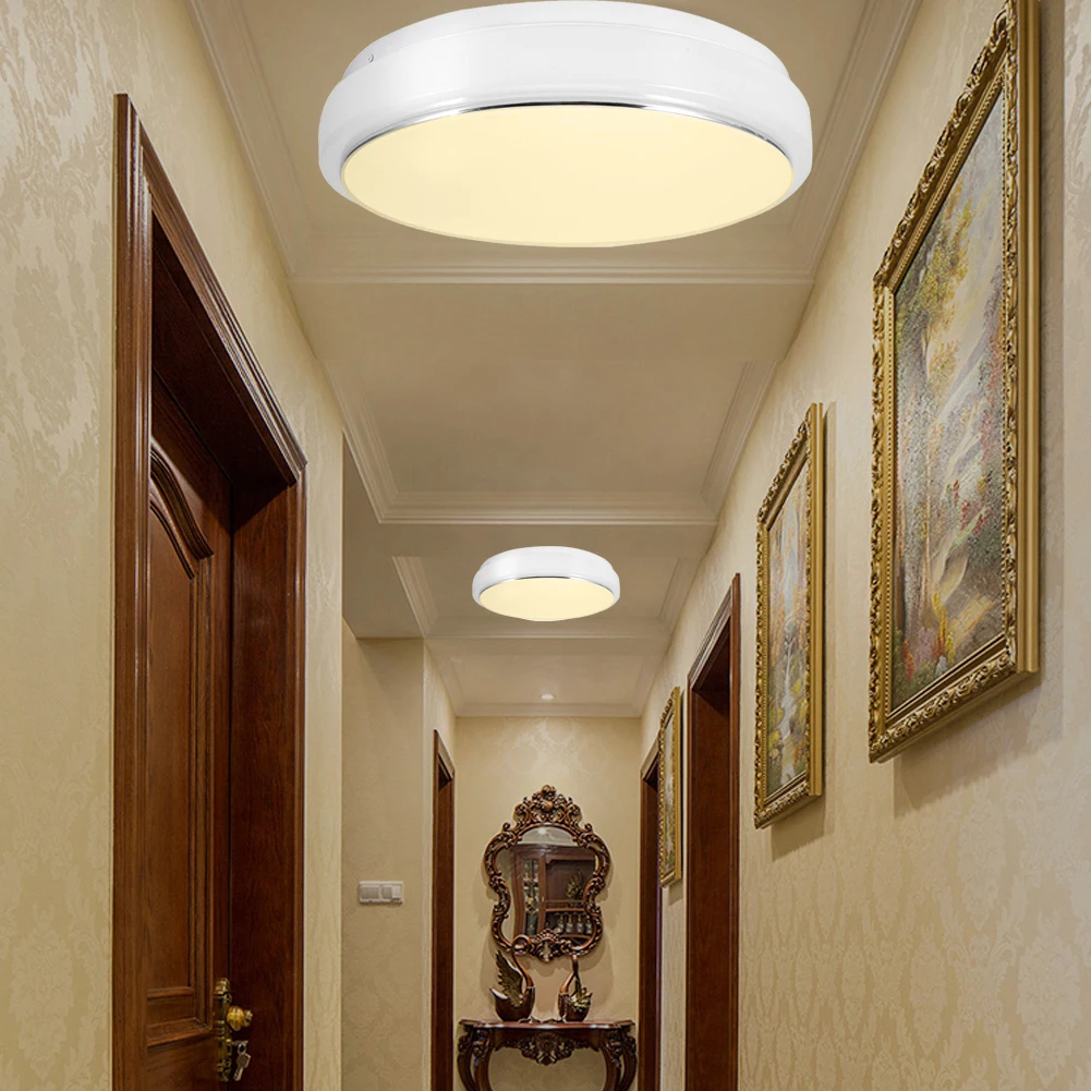 

85-265V 60W Smart LED Ceiling Lamp Surface Mounted Voice Control Kitchen Lights Compatible with Amazon Alexa App IFTTT
