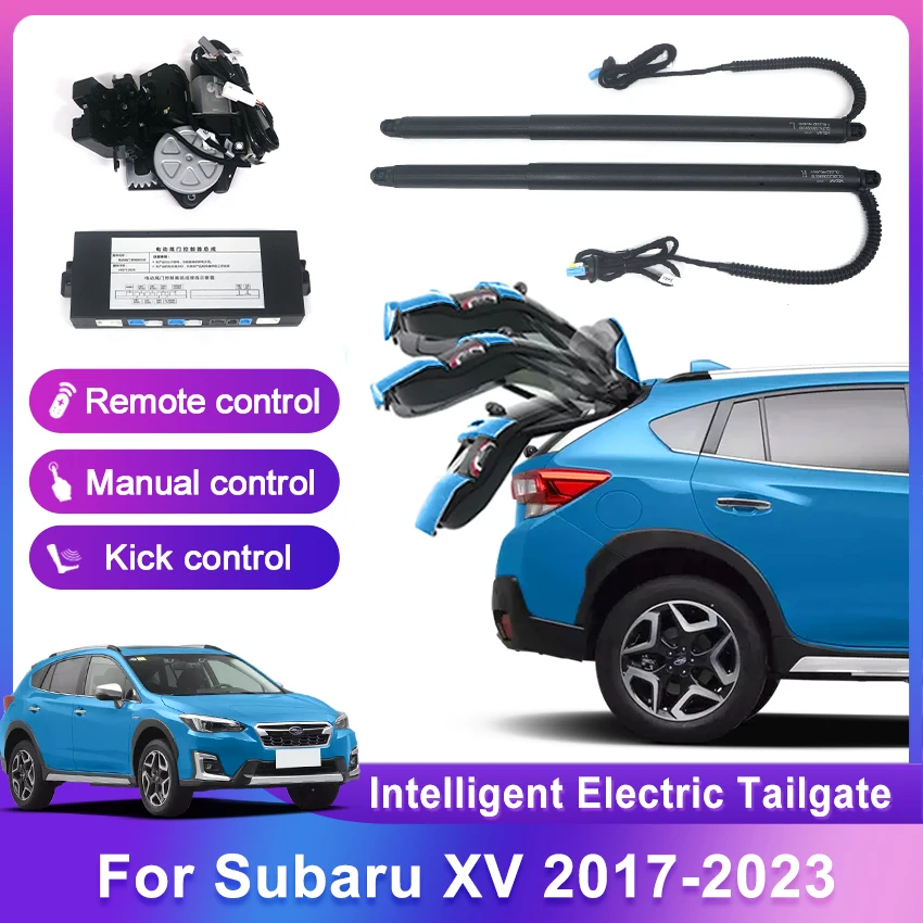

Для Subaru XV 2017-2023 электрическая задняя дверь, датчик ног, автоматическая задняя дверь, модификация багажника, автомобильные принадлежности