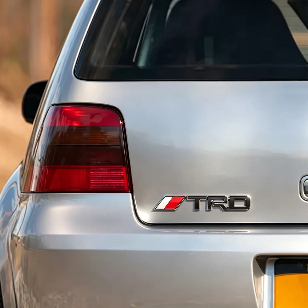 3D-эмблема TRD для автомобиля: металлическая наклейка на переднюю решетку и багажник для Toyota Supra, Aygo, Prado, RAV4, Hilux, Yaris, Corolla, 4Runner, Camry, Avalon (art.: 3920dc3a3bb96) - 3920dc3a3bb96