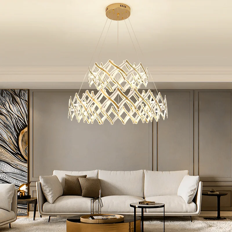 

Светодиодная художественная Подвесная лампа-люстра, современный минималистичный светильник в скандинавском стиле для гостиной, спальни, креативная личность, роскошный обеденный постмодерн