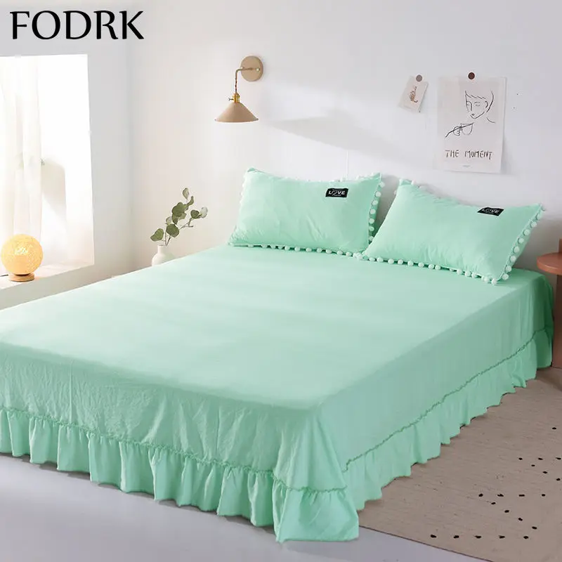 

Cotton Sheets for Bed Bedspread Skirt Linens Queen Mattress Bedsheet Bedspreads Terry Bedding Couple Covers Elastic King Size