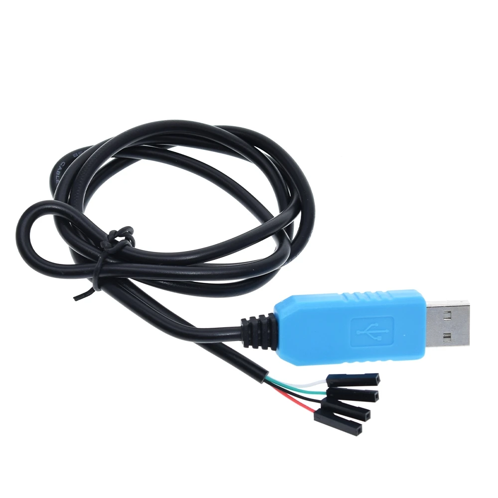 Модуль адаптера преобразователя TZT PL2303 PL2303HX/PL2303TA USB в RS232 TTL с пыленепроницаемой