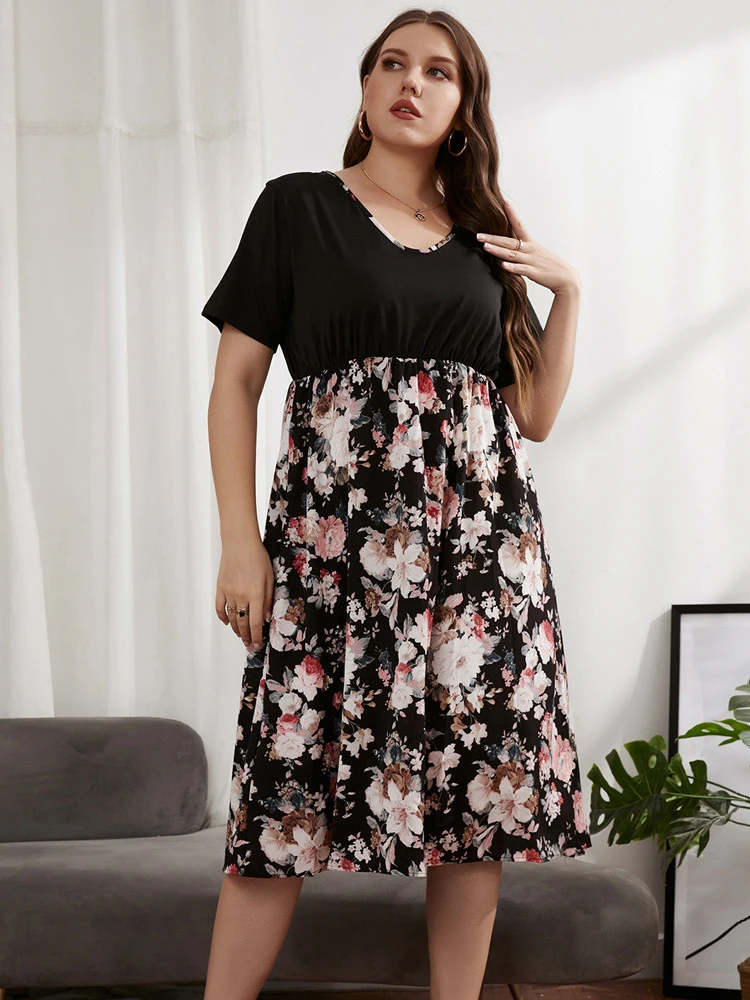 Рисунок 3 - Женское лоскутное платье в полоску