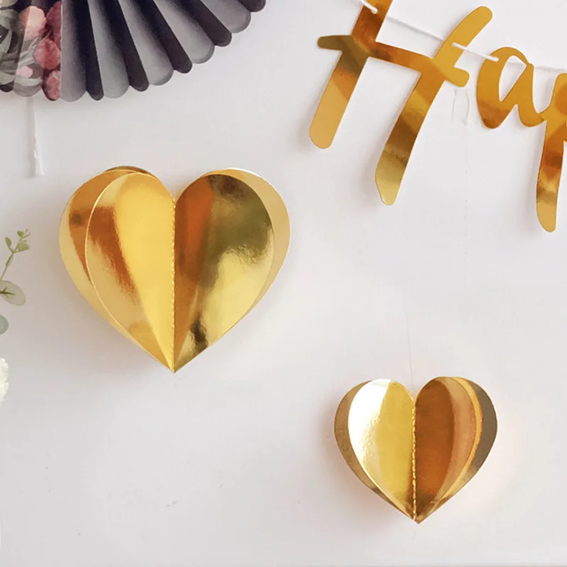 

3D креативный кулон в форме сердца, украшение для дома, окно, демонстрация сцены, подарок на день Святого Валентина, праздничное украшение, рисунок