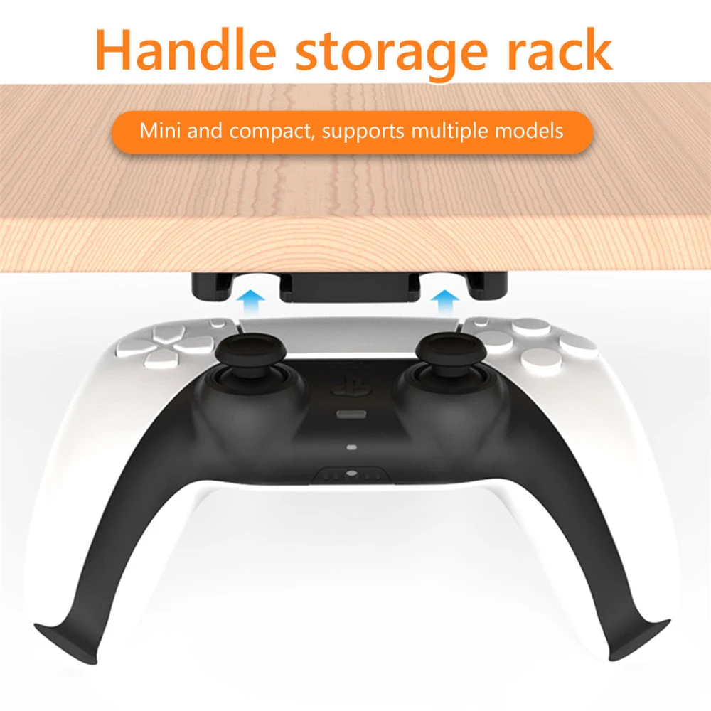 

Portable Controller Handle Bracket for PS5 PS4 Playstation 4 5 Game Console Hanging Storage Rack Holder Stand