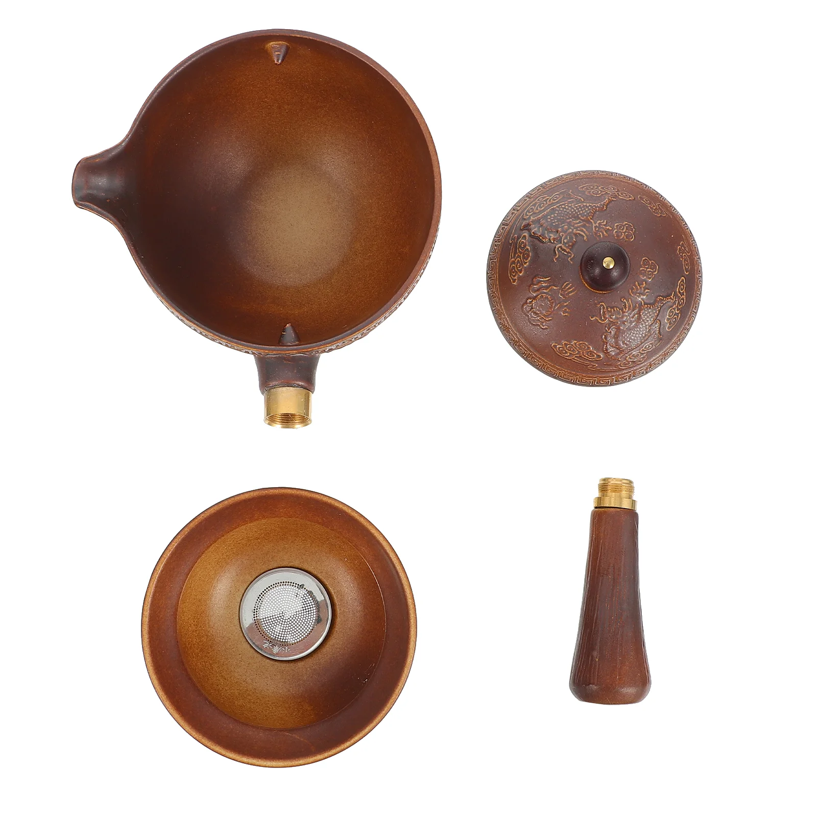 

1 шт., чайник с фильтром из нержавеющей стали