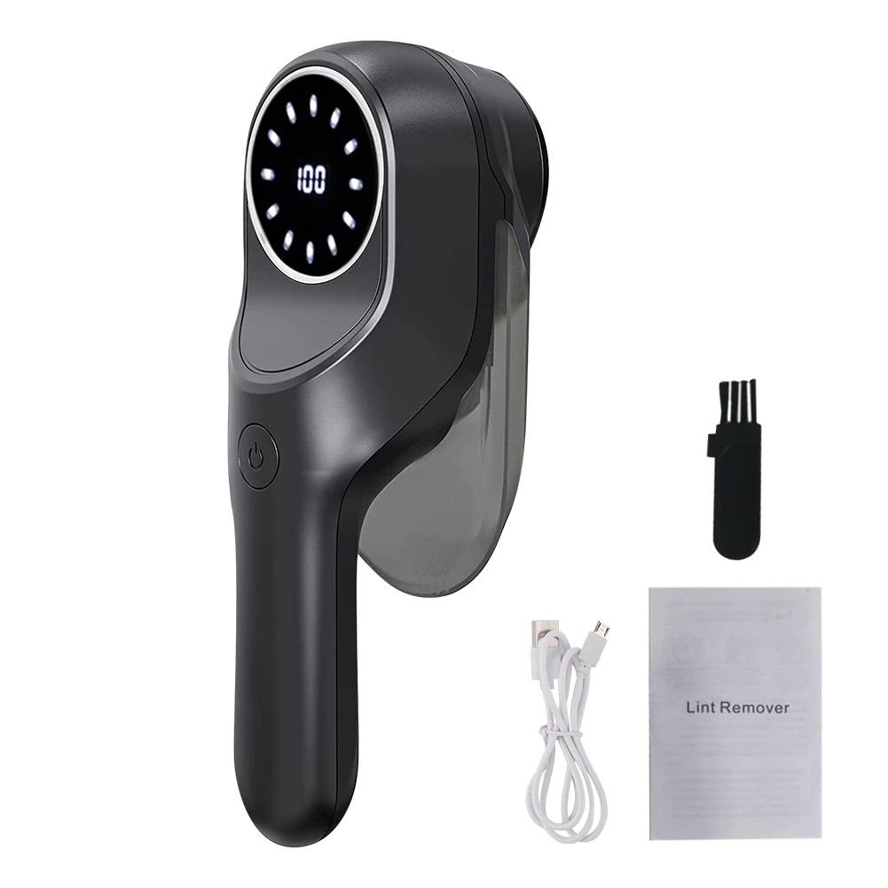 

Для одежды, портативный цифровой дисплей, электрическая машинка для удаления катышков Debobbler Type C, перезаряжаемый, для дома, путешествий, ежед...