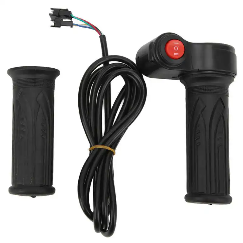 

Поворотная рукоятка акселератора Поворотная Рукоятка универсальный 6-жильный провод 1,6 м кабель для электромобиля