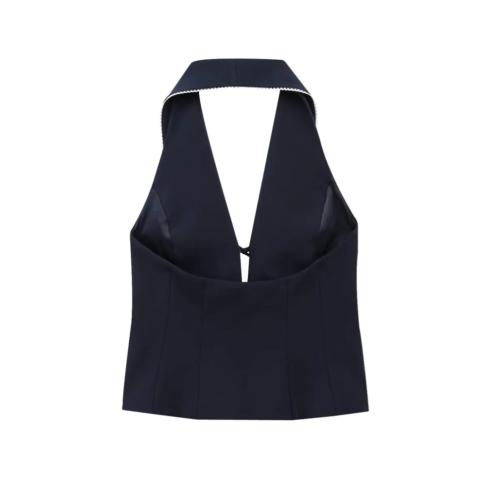 Весенний новый женский темпераментный ниша с французским бантом модный топ