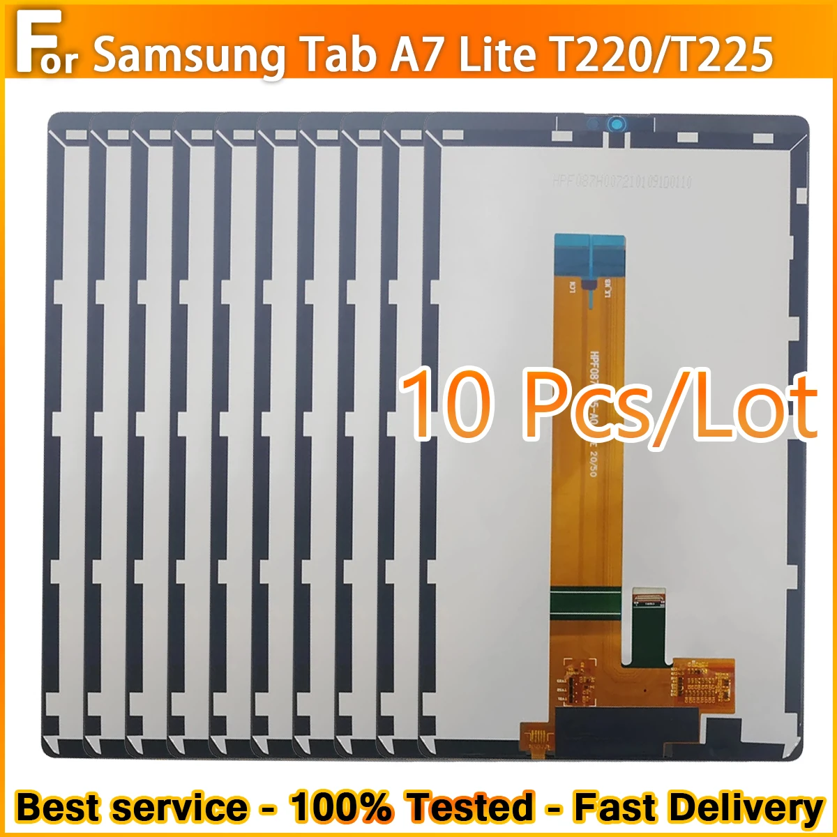10 шт./ЖК-дисплей для Samsung Galaxy Tab A7 Lite 2021 SM-T220 (Wi-Fi) |