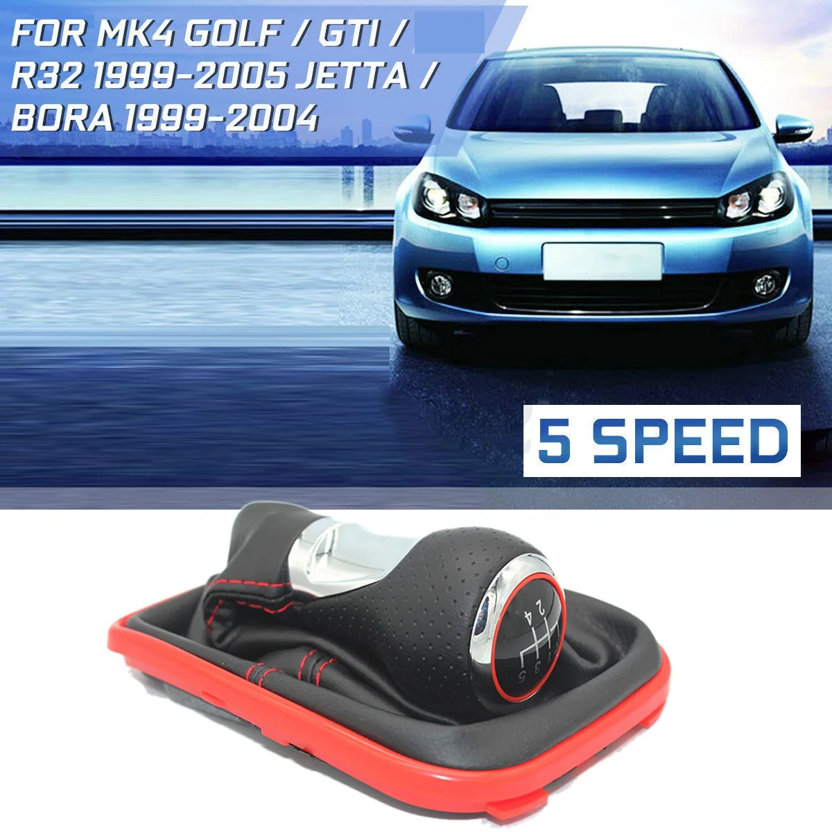 5 скоростей 12 мм задняя крышка для Golf 4 IV MK4 R32 Bora Jetta 1999-2004 черный + красный