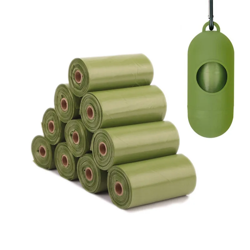 

2 рулона мешки для собак мешки для мусора для домашних животных пластиковые мешки для мусора дозатор для мусора чехол для переноски собак и ...