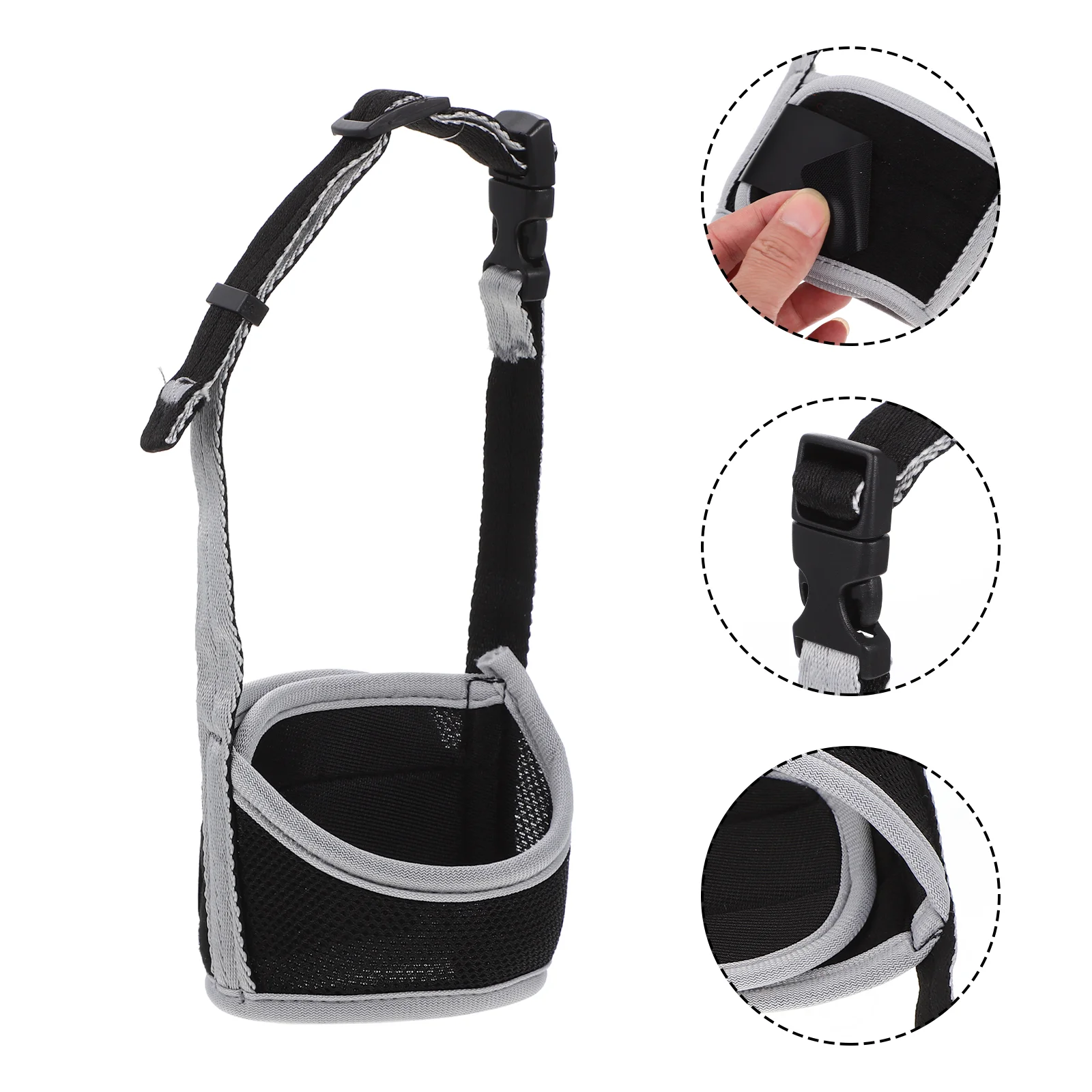 

Muzzle Anti Barking Dog Mask Puppy Mouth Cover Protector Anti-bite Wear-resist Outdoor Supply