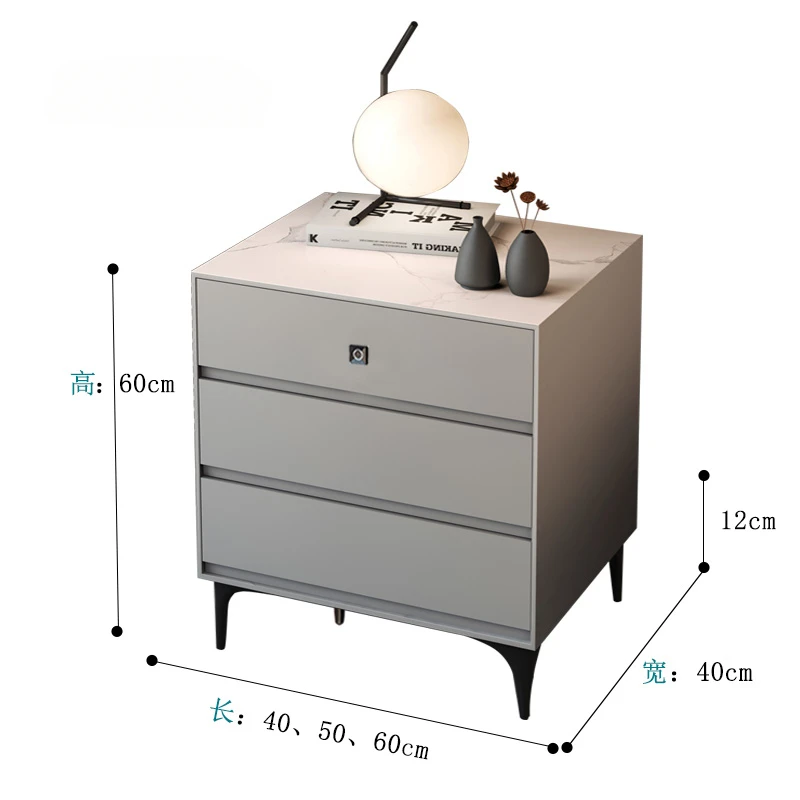 Креативный прикроватный столик для помещений ящики дизайн хранения деревянный