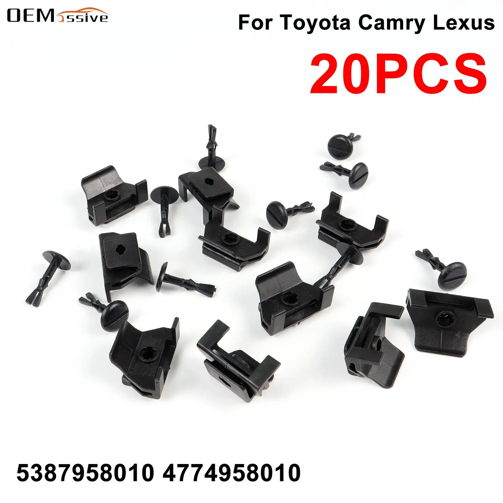 

Автомобильный бампер, крыло, щиток, зажим, фиксатор вкладыша колесной дом для Toyota Corolla Tacoma Camry Lexus GS430 5387958010 4774958010