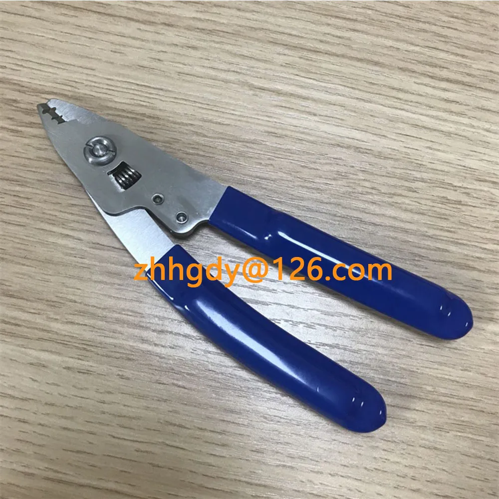 Comway CS-02-B Stripper FTTH Wire Pliers Fiber Fusion Splicer Stainless Steel Stripping Piler Miller Clamp Three-port