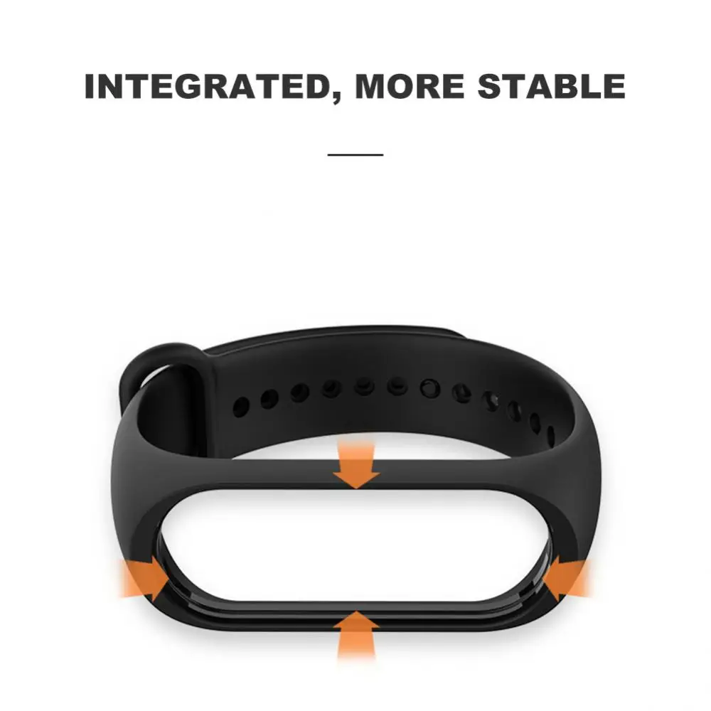 Ремешок силиконовый для Xiaomi Mi Band 7 сменный цветной браслет из ТПУ Для |