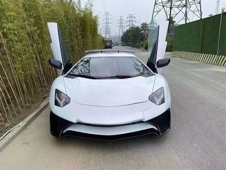 Полностью карбоновый обвес в стиле LP750 SV: передний и задний бамперы, боковые юбки для Aventador LP700 LP720 (art.: 3920d80eb8a0e) - 3920d80eb8a0e