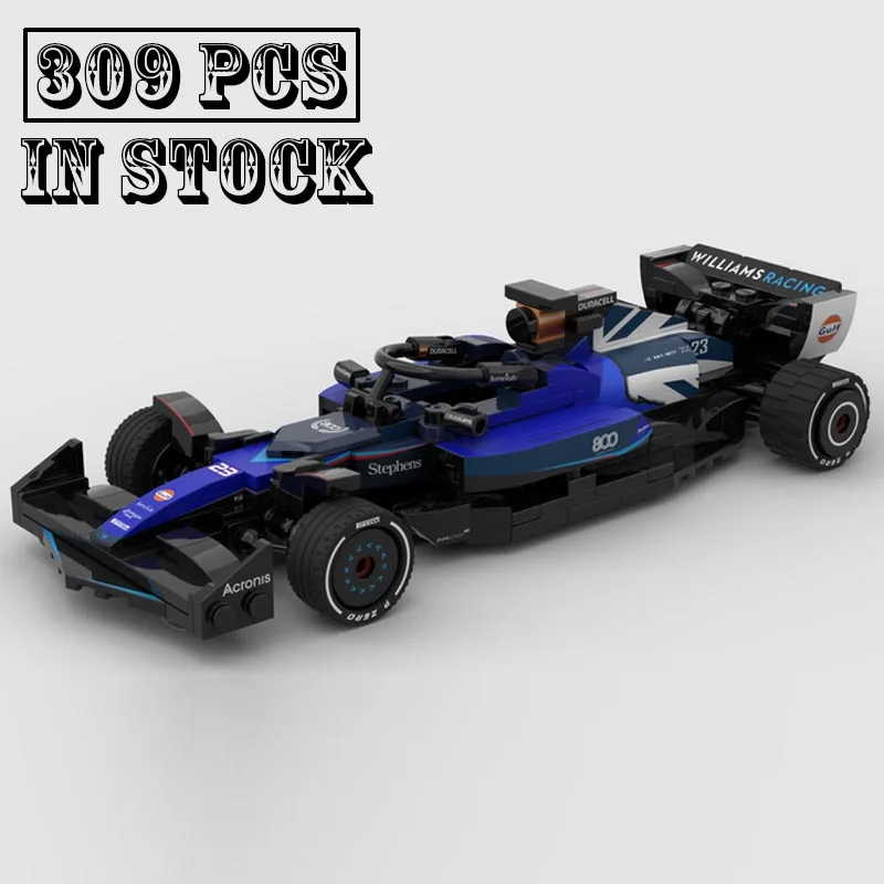

New Testarossa MOC-156187 F1 Williams FW-45 - Silverstone Formula 1 Race Car Model Buiding Block Bricks Kids Toys Birthday Gifts