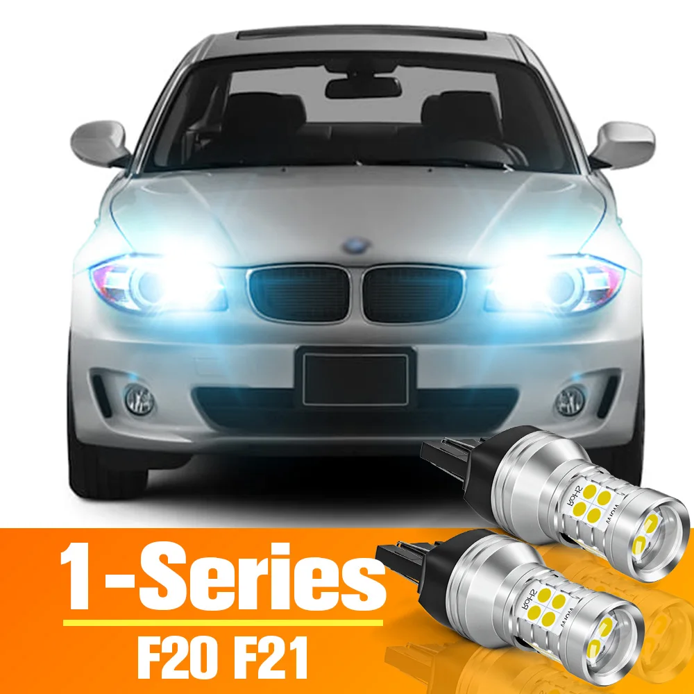 

2pcs LED Daytime Running Light Bulb Accessories DRL For BMW 1 Series F20 F21 2011 2012 2013 2014