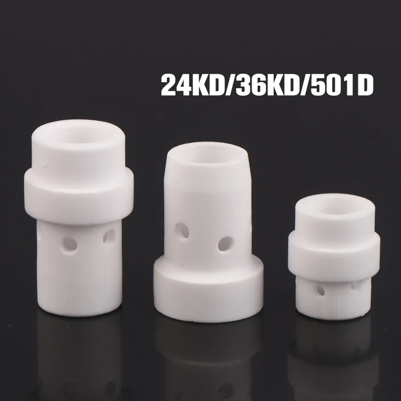 

10 Pcs Consumables MIG Torch Head Swir Gas Ring Compatible With MIG MAG 24KD/36KD/501D Torch Use For MIG MAG Welding Machine