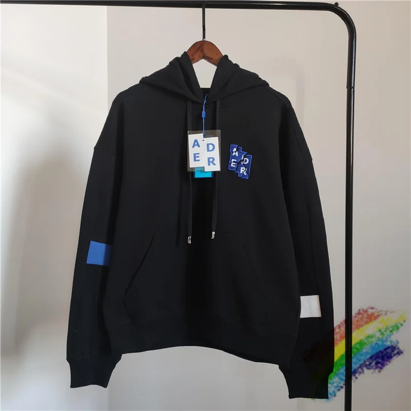 

Broken Letter Embroidery Adererror Hoodie Men Women 6th Anniversary Patchwork ADER ERROR Sweatshirts Hoodies Pullovers