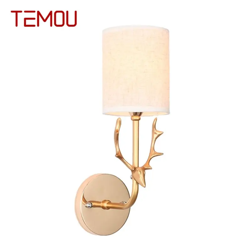 

TEMOU Wall Lights Modern Creative Figure LED Sconces Lamps Indoor For Home Corridor