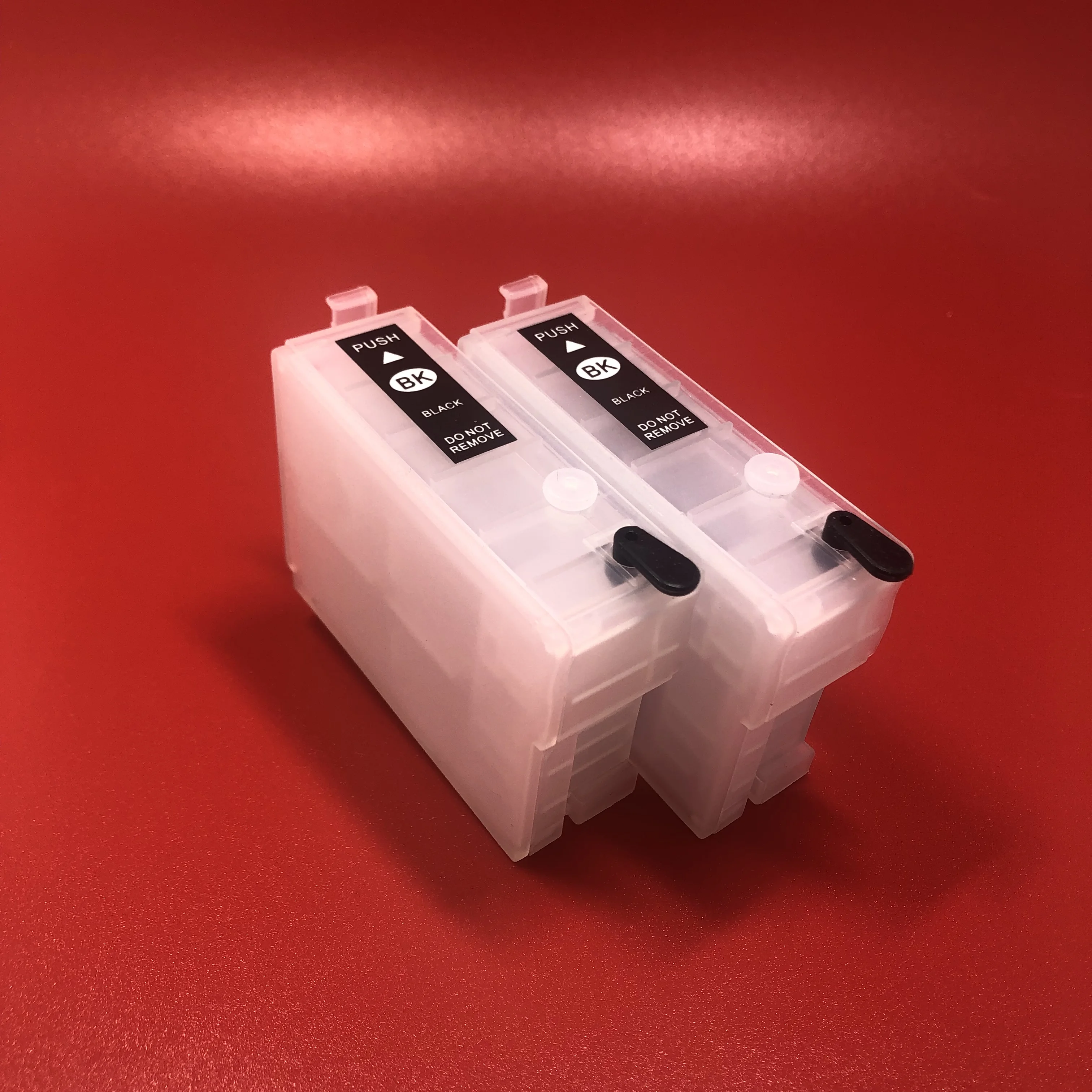 

2Pcs T1371 137 Empty Refillable ink cartridge with ARC for Epson K100 K200 K300 K105 K205 K305