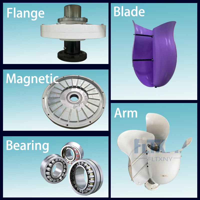 Вертикальный ветряной генератор с сертификатом СЕ 10 кВт 20 12 В 24 48 низкоскоростная