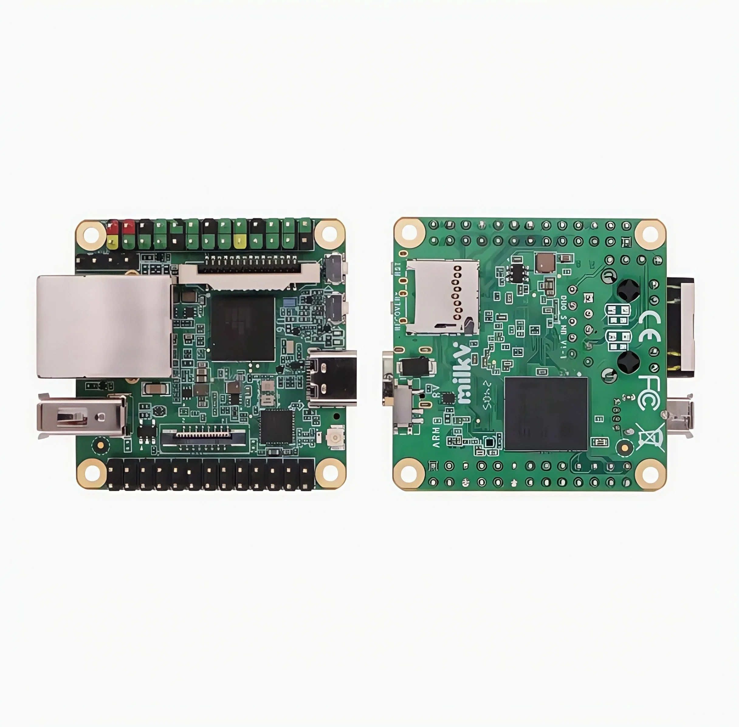Фото Плата разработки BoMaSMilk-V Duo S, система Linux Rtos, Smart SG2000, RISC-V, WIFI, Bluetooth №2