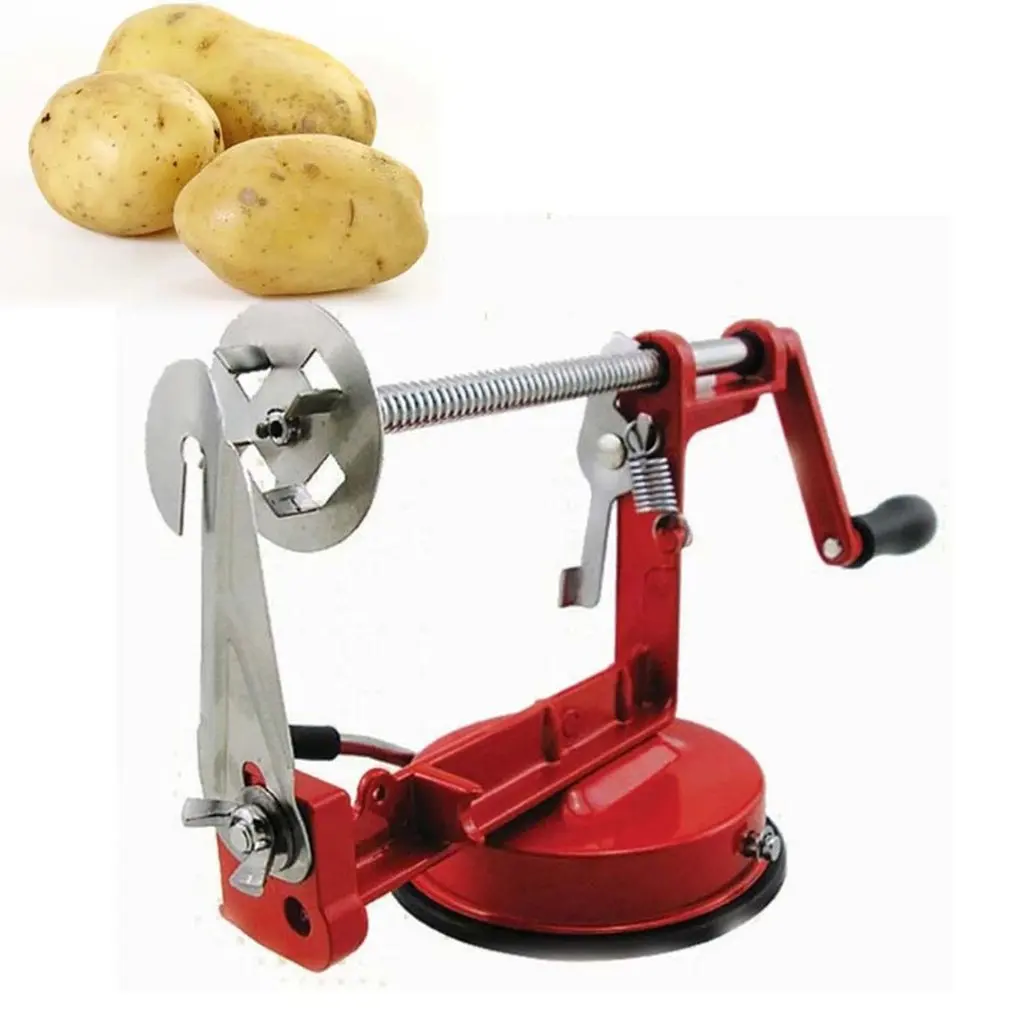 

Potato Apple Peeler Hand-cranked Stainless Fruit Peeler Slicing Machine Apple Fruit Machine Peeled Tool Creative Kitchen Tools